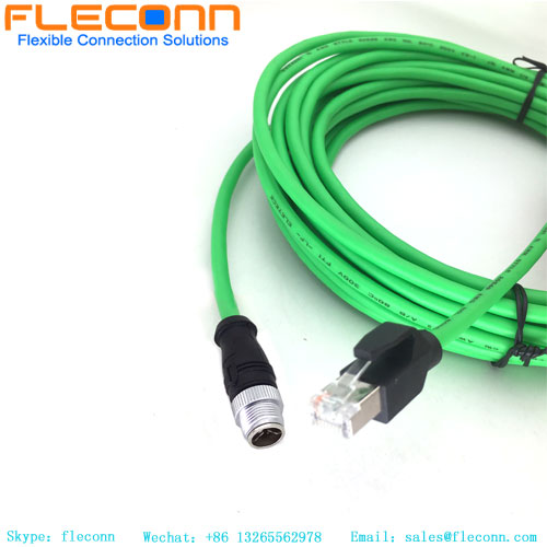 Cavo Ethernet da M12 a RJ45