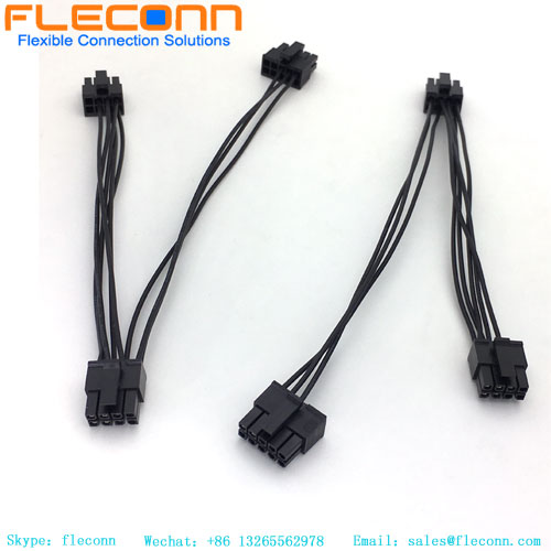 Cablaggio Molex a 8 pin Gruppo cavo sdoppiatore a Y