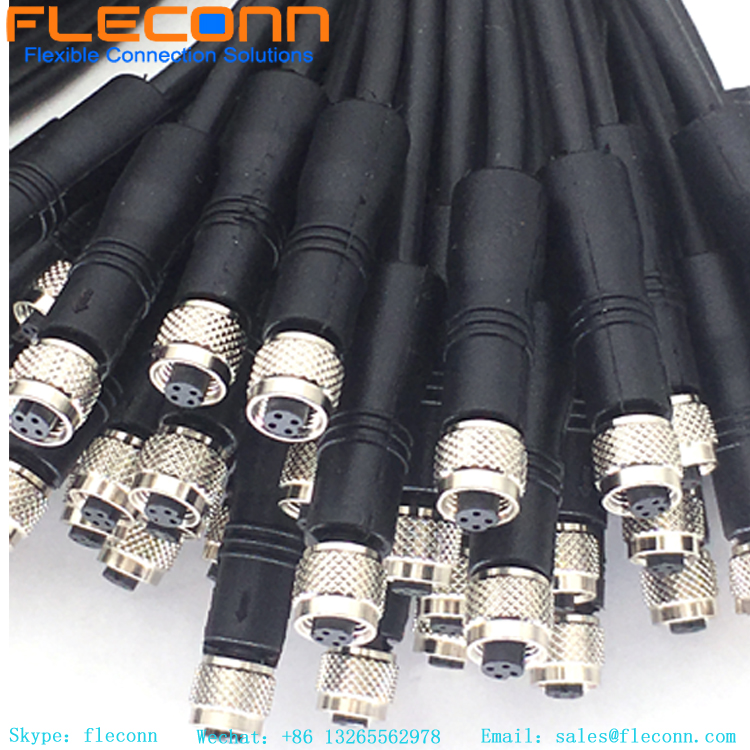 Cavo femmina M5 a 4 pin