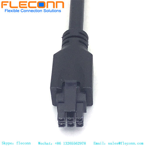 Molex Micro-fit 3.0 43025-0600 Cablaggio per cavi assemblati sovrastampati a 6 pin
