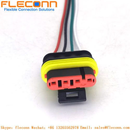 Custodia TE AMP Superseal da 1,5 mm per cablaggio con terminali femmina