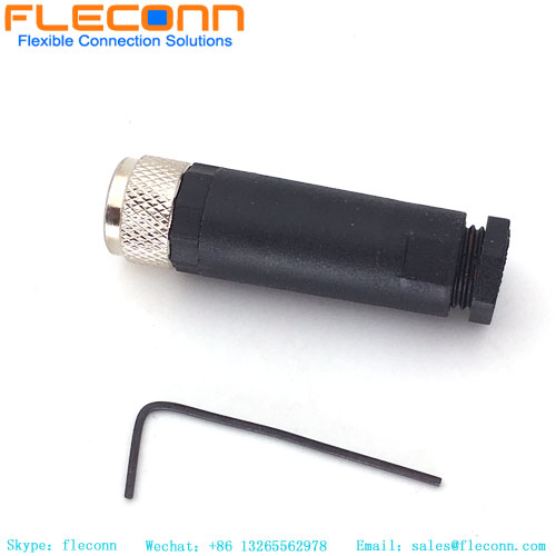 Connettore M8 a 4 pin con codice A