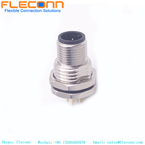 Connettore per montaggio a pannello M12 a 5 pin