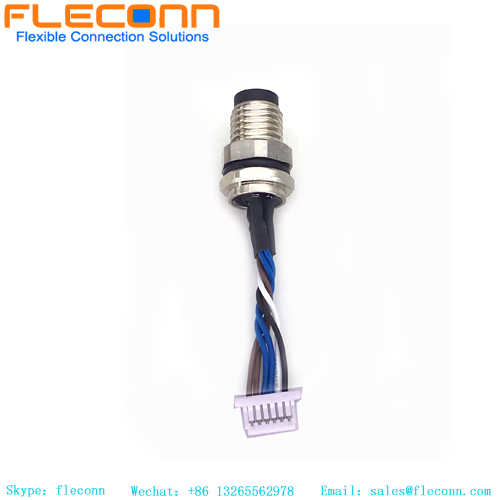 Cablaggio Wrie pannello frontale maschio codice M8 4 pin A