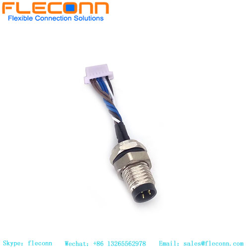 Cablaggio Wrie pannello frontale maschio codice M8 4 pin A