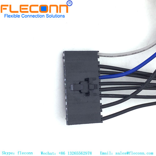 Cablaggio connettore a 12 pin con passo da 2,54 mm, 1-104257-1, TE AMPMOUD maschio