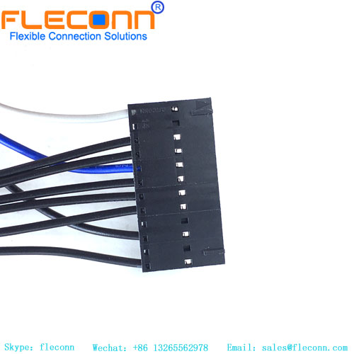 Cablaggio connettore a 12 pin con passo da 2,54 mm, 1-104257-1, TE AMPMOUD maschio