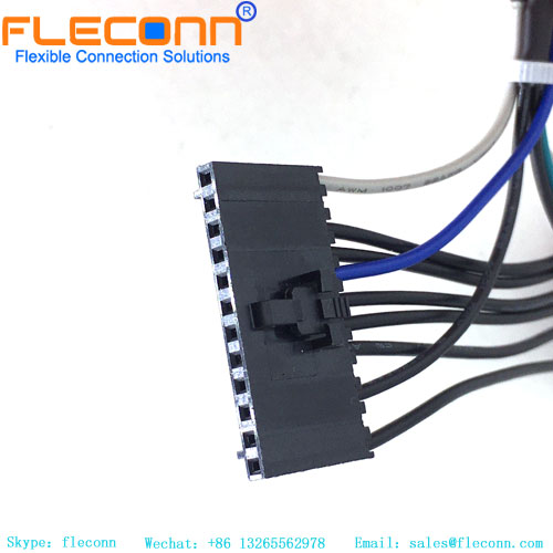 Cablaggio connettore a 12 pin con passo da 2,54 mm, 1-104257-1, TE AMPMOUD maschio