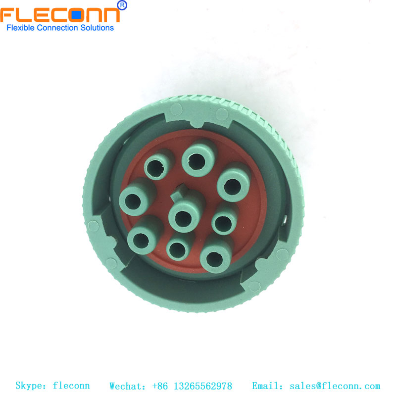 HD16-9-1939S-P080 TE Connectivity AMP Deutsch Connettore maschio femmina rotondo a 9 pin