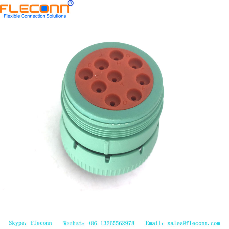 HD16-9-1939S-P080 TE Connectivity AMP Deutsch Connettore maschio femmina rotondo a 9 pin