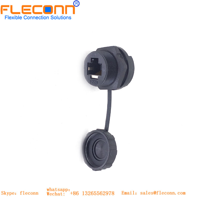 Connettore impermeabile RJ45 per montaggio a pannello Panel Mount RJ45 Waterproof Connector