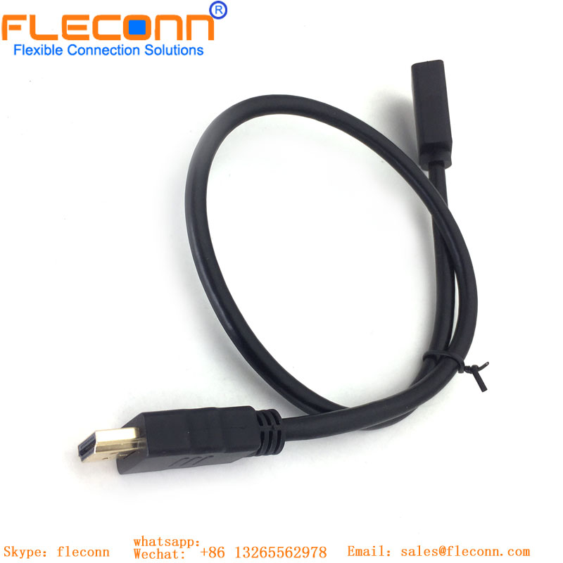 Cavo HDMI versione 1.4 Cavo HD a gomito ruotabile a 180 gradi 3D