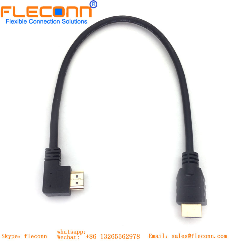 Cavo HDMI versione 1.4 Cavo HD a gomito ruotabile a 180 gradi 3D