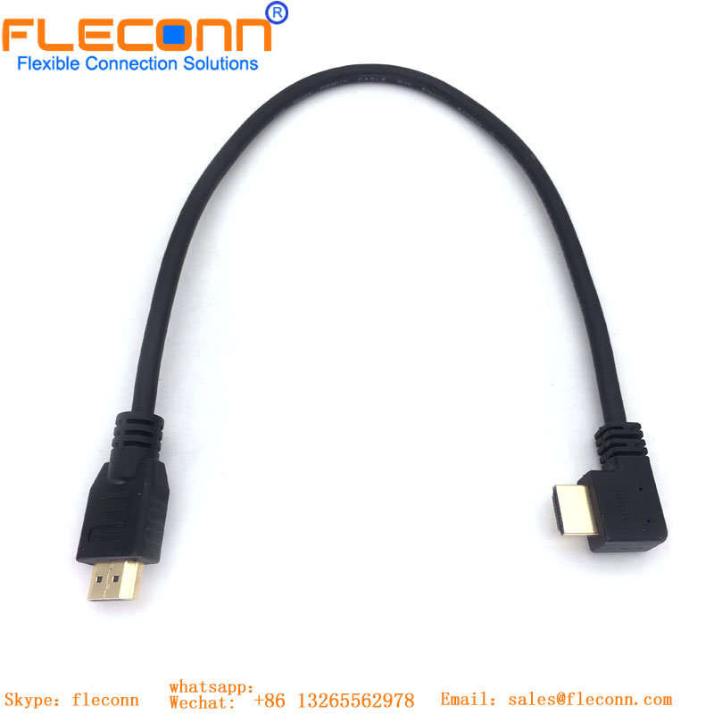 Cavo HDMI versione 1.4 Cavo HD a gomito ruotabile a 180 gradi 3D