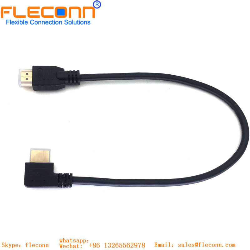 Cavo HDMI versione 1.4 Cavo HD a gomito ruotabile a 180 gradi 3D