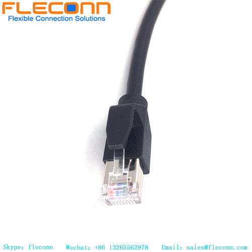 Cavo Ethernet M12 8 posizioni X-coded femmina a RJ45