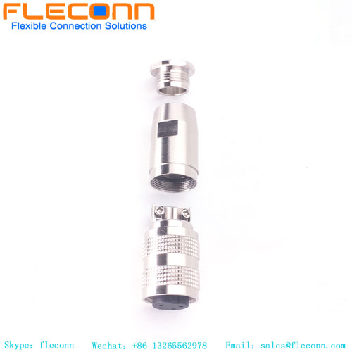 Connettore impermeabile circolare M16 a 4 pin serie M16 IP67