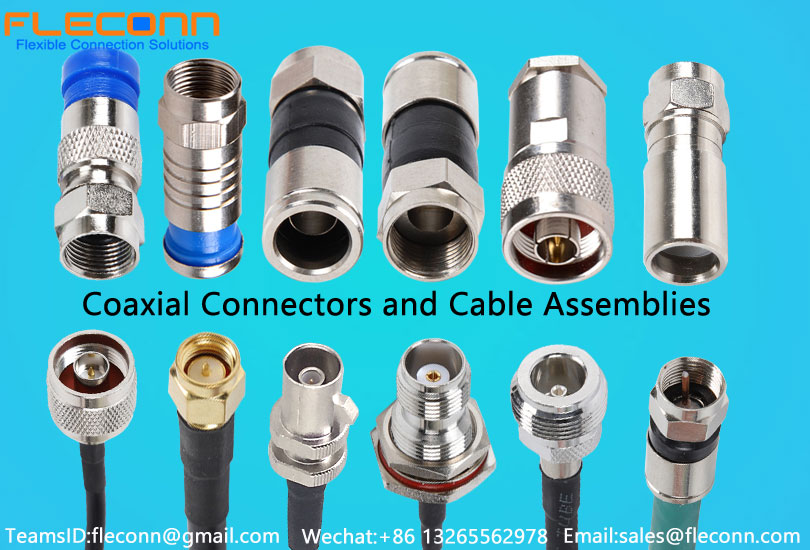 Coaxial Connectors and Cable Assemblies