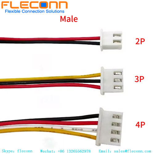 Cablaggio connettore Jst Xh serie Xhp-4 passo 2,5 mm 2 3 4 5 6 7 8 pin