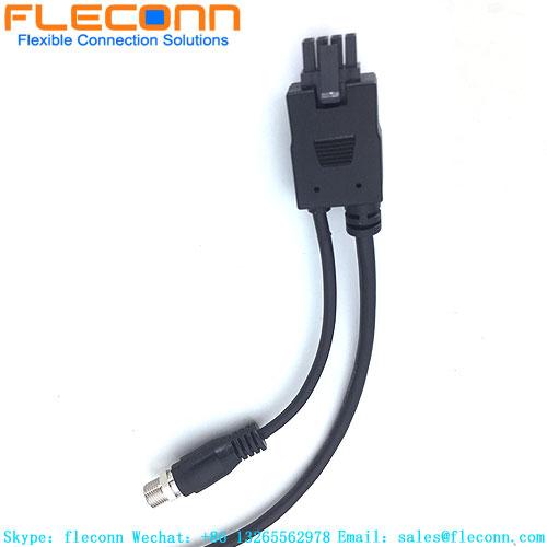 Cavo di cablaggio femmina Molex da 3,5 mm con passo 8 pin a RJ45