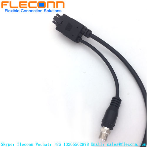 Cavo di cablaggio femmina Molex da 3,5 mm con passo 8 pin a RJ45