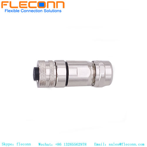 Connettore assemblato M12 12 posizioni