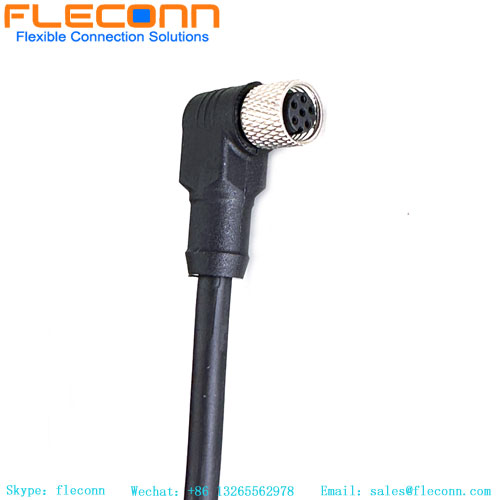 M8 6 Pin 
Female Cable