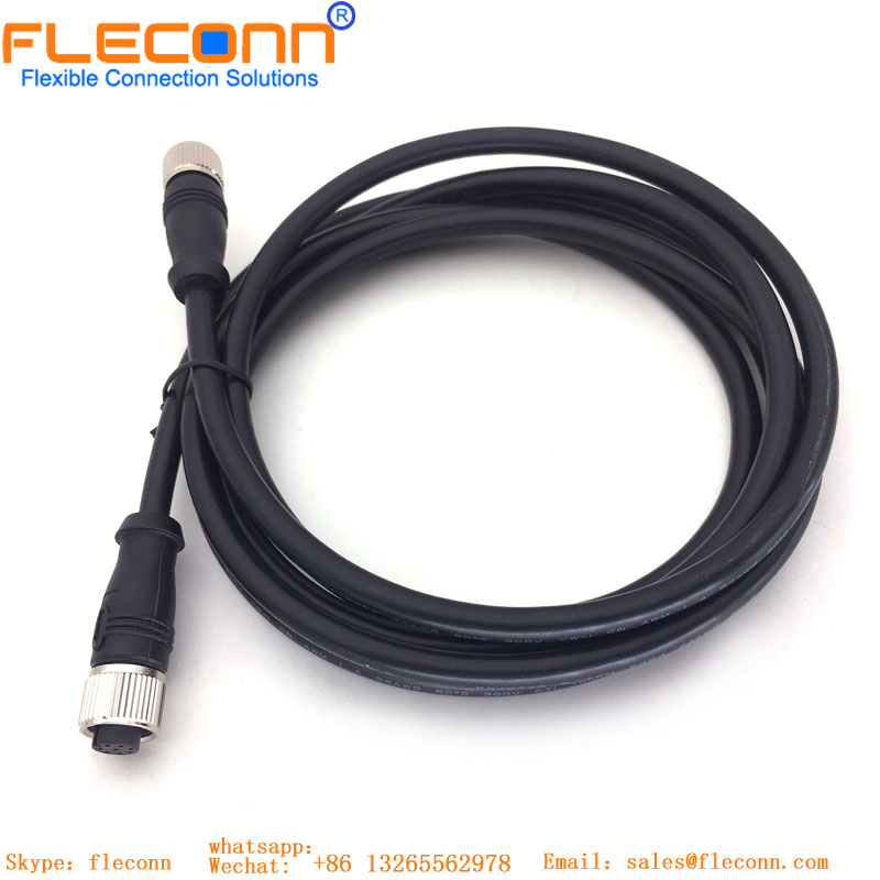 Cavo maschio M12 a 6 pin